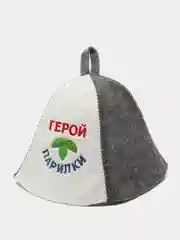 Приглушённый хаки шапка банная KIBER KIBET для бани и сауны