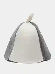 Прозрачный шапка банная KIBER KIBET для бани и сауны