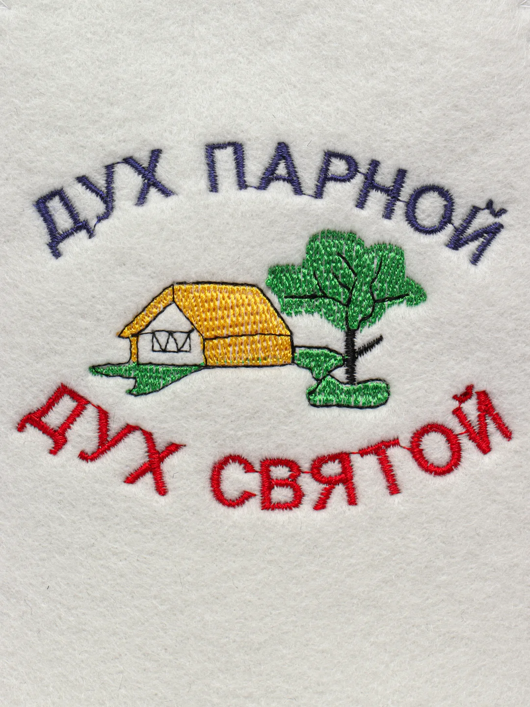 Пудровый шапка банная KIBER KIBET для бани и сауны