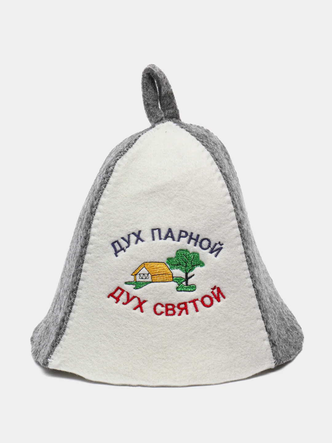 Пудровый шапка банная KIBER KIBET для бани и сауны
