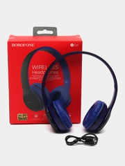 Беспроводные полноразмерные наушники с микрофоном Borofone BO4, BT5.0, Micro-SD