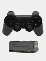 Черный игровая приставка Game Stick Lite для ТВ, 64 Gb, 4k Ultra HD, 2 геймпада, 10 000 игр