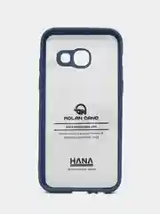Синий силиконовый чехол для Samsung Galaxy A3 2017, A320 бампер Hana Molan Cano для смартфона
