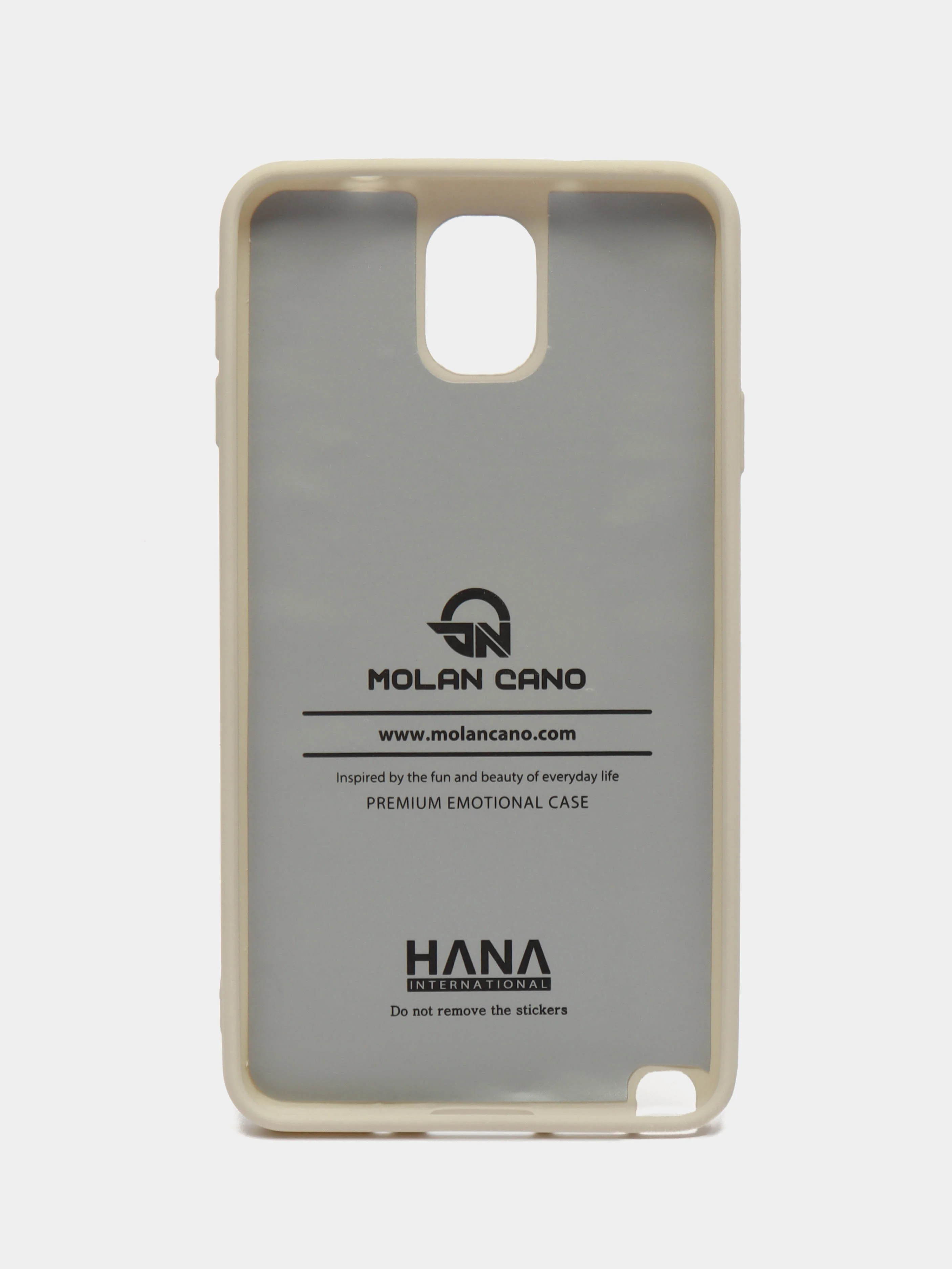 Серый силиконовый чехол для Samsung Galaxy Note 3 SM-N9000 бампер Hana Molan Cano для смартфона