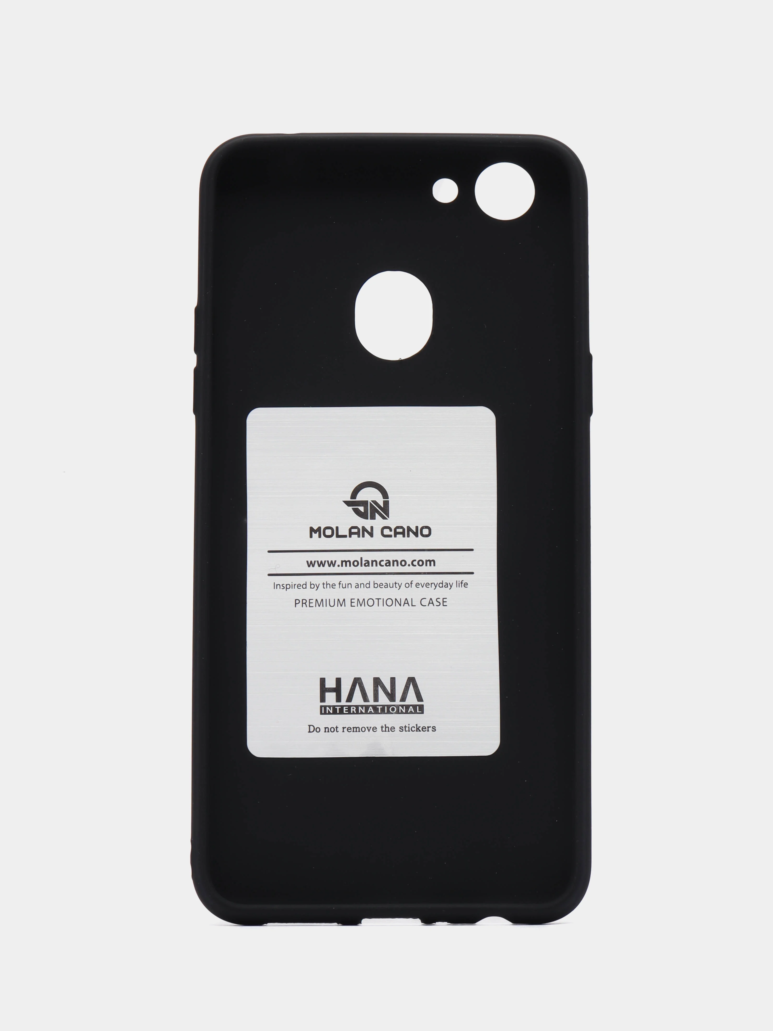 Черный силиконовый чехол для Oppo A79 бампер Hana Molan Cano для смартфона