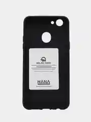 Черный силиконовый чехол для Oppo A79 бампер Hana Molan Cano для смартфона