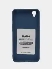 Синий силиконовый чехол для Oppo A37 бампер Hana Molan Cano для смартфона