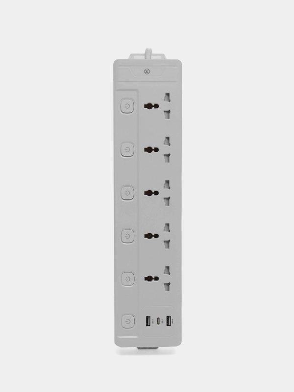 Сетевой фильтр 5 розеток, 3 USB