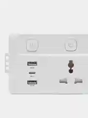 Сетевой фильтр 5 розеток, 3 USB