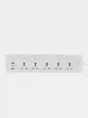 Сетевой фильтр 5 розеток, 3 USB
