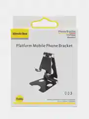 Черный складной держатель для смартфона, планшета