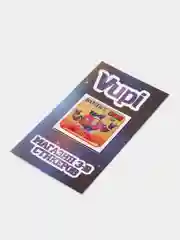 Желтый 3d-стикеры, наклейки на телефон "Brawl Stars"