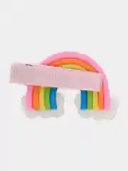 Белый заколка