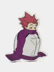 Значок деревянный по мотивам аниме "Волейбол" (Haikyuu)