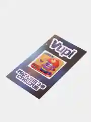 Багровый 3d-стикеры, наклейки на телефон "Brawl Stars"