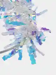 Белый ободок новогодний