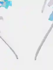 Белый ободок новогодний