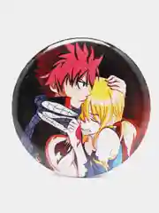 Золотой значки по мотивам аниме Хвост Феи (Fairy Tail)