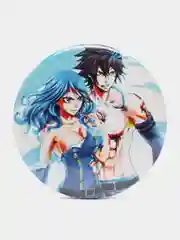 Красный значки по мотивам аниме Хвост Феи (Fairy Tail)