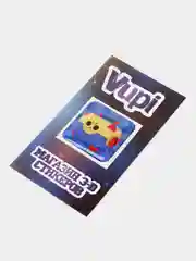 Пастельно-коралловый 3d-стикеры, наклейки на телефон "Brawl Stars"