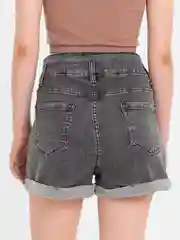 Серый джинсовые шорты, женские шорты