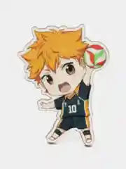 Значок деревянный по аниме "Волейбол" (Haikyuu!!)
