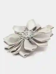 Серый заколка
