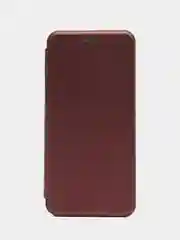 Багровый чехол-книжка для Xiaomi Redmi Note 12 4G (Сяоми Редми Ноут 12 4 Джи)