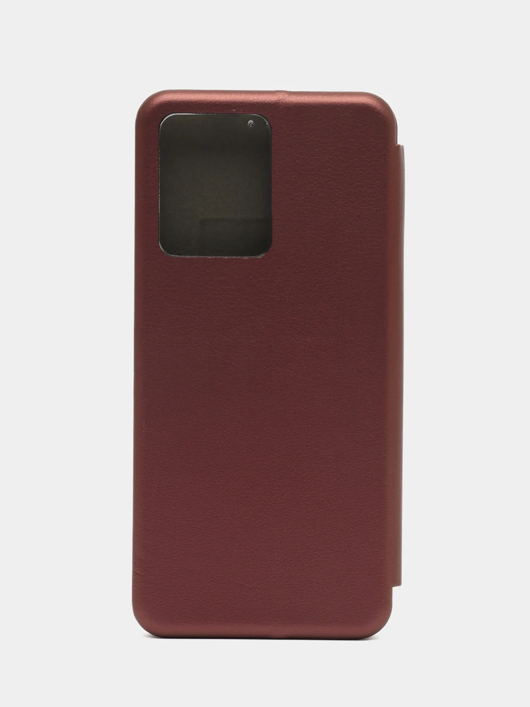 Багровый чехол-книжка для Xiaomi Redmi Note 12 4G (Сяоми Редми Ноут 12 4 Джи)