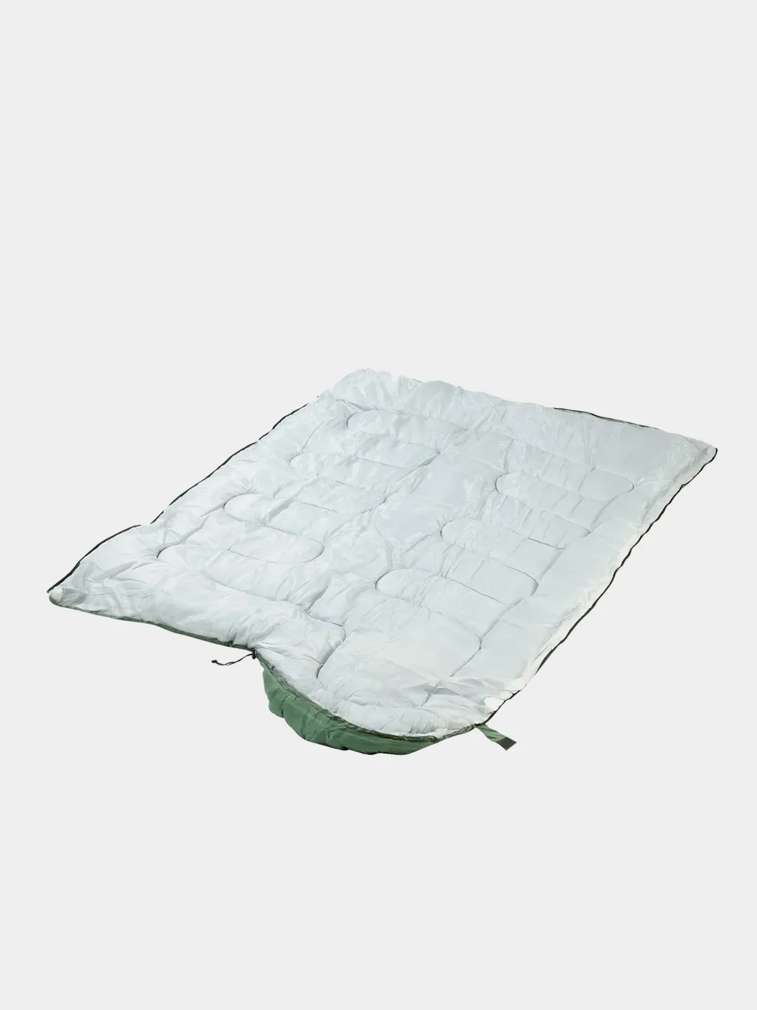 Лесной зеленый спальный мешок - одеяло, кокон 220х75 см, от -20C, 700 г/м2