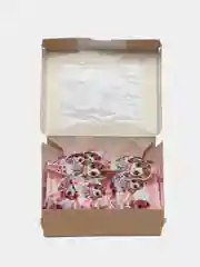 Кремовый шифоновые резинки для волос