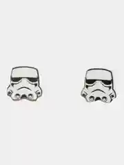 Серьги-пусеты деревянные "Звездные войны / Star Wars"