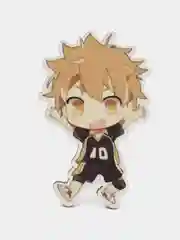 Значок деревянный по мотивам аниме "Волейбол" (Haikyuu)