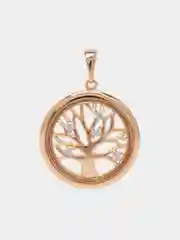 Золотой подвеска-кулон Дерево с цирконами, Xuping Jewelry