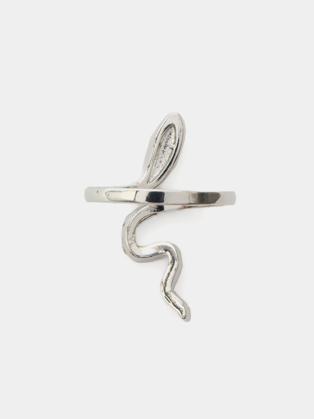 Серебряный кольцо Snake