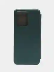 Зеленый чехол-книжка для Xiaomi Redmi Note 12 4G (Сяоми Редми Ноут 12 4 Джи)