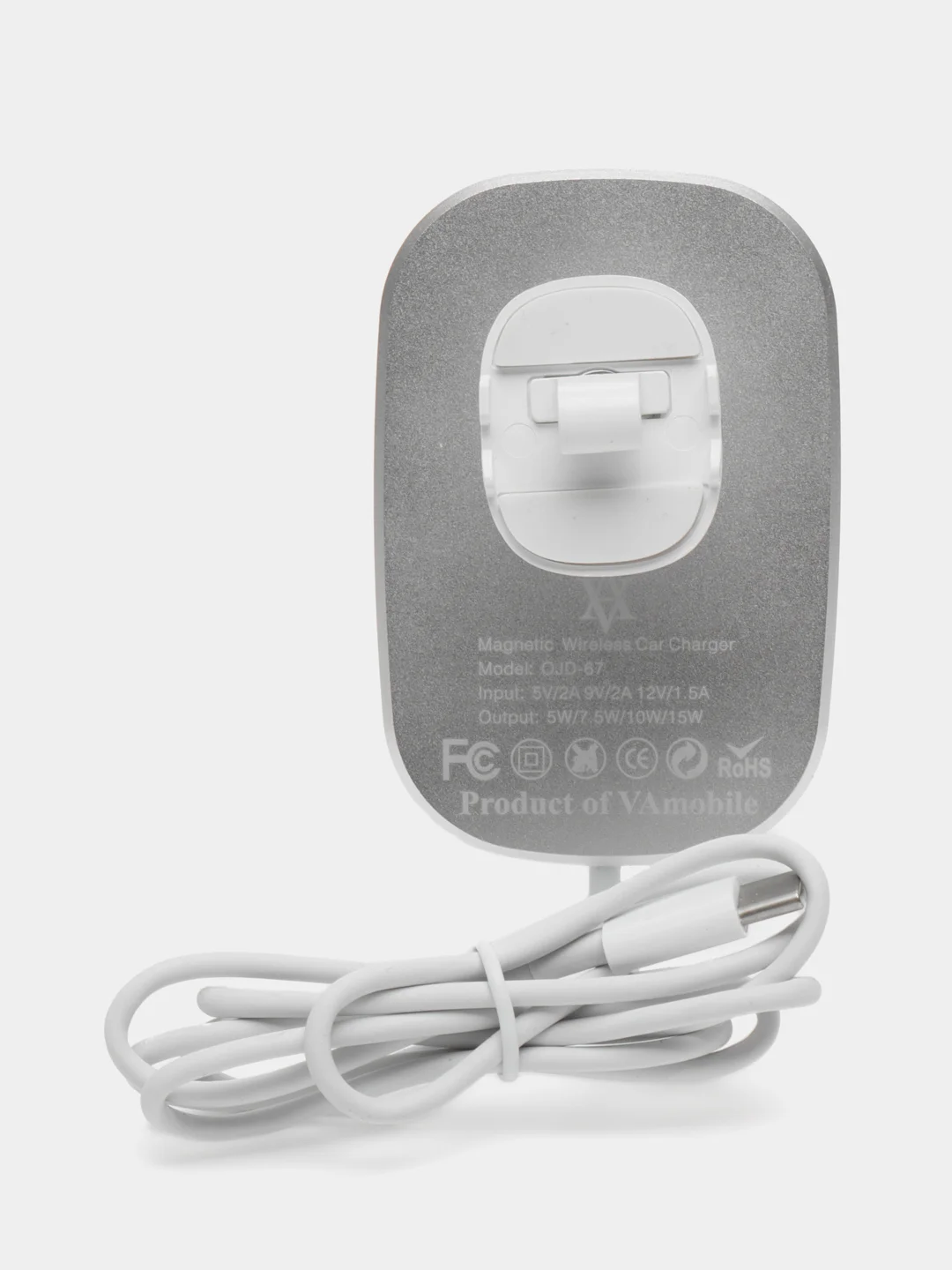 Автомобильное зарядное устройство, с выходом USB, 2.0А