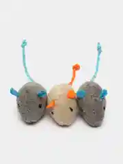 Мышки, игрушки для кошки, 1 или 3 шт, случайный цвет