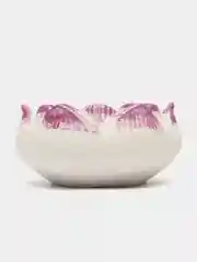 Розовый подсвечник Лотос