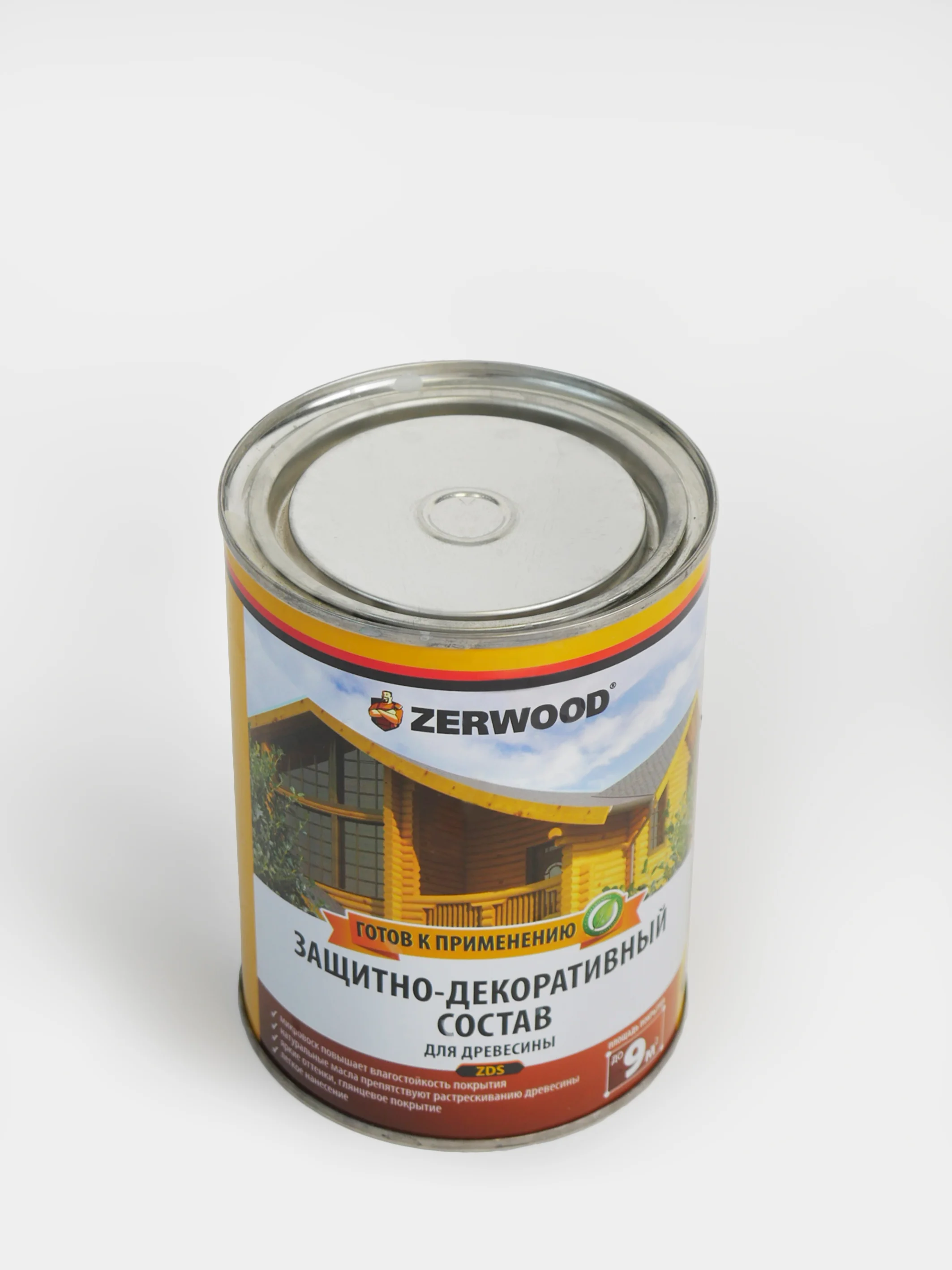 Карамельный защитно-декоративный СОСТАВ ZERWOOD для древесины ZDS