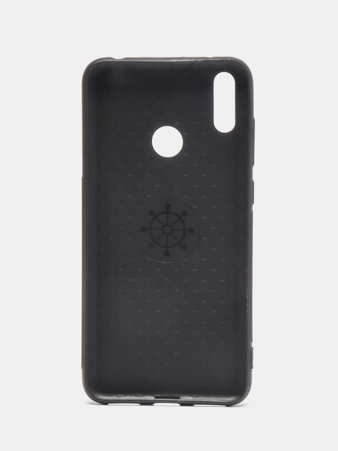 Черный чехол Huawei Y7 2019, Хуавей У7 2019 силиконовый с блестками