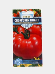 Семена Томат красный (помидор) "Сибирский гигант", 0,1г
