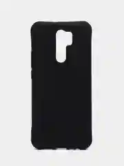 Черный мягкий и тонкий силиконовый чехол для Xiaomi Redmi 9