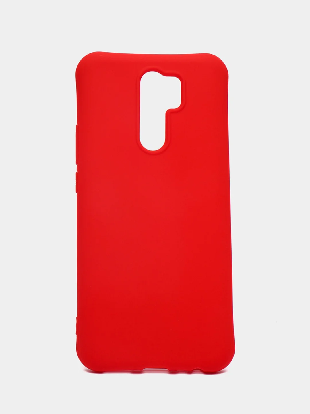 Красный мягкий и тонкий силиконовый чехол для Xiaomi Redmi 9