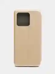 Золотой чехол книжка Xiaomi Redmi 10C / 10C NFC / Poco C40 (Сяоми Редми 10С / Поко С40)