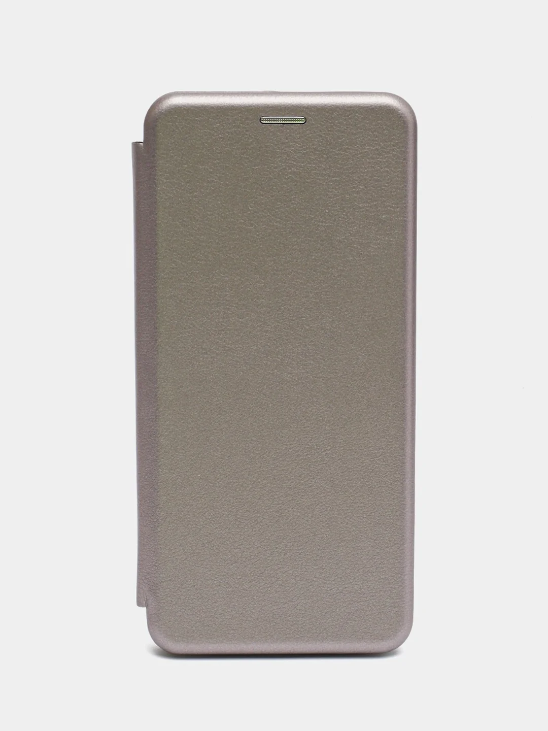 Серебряный чехол книжка Xiaomi Redmi 10C / 10C NFC / Poco C40 (Сяоми Редми 10С / Поко С40)