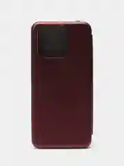 Багровый чехол книжка Xiaomi Redmi 10C / 10C NFC / Poco C40 (Сяоми Редми 10С / Поко С40)