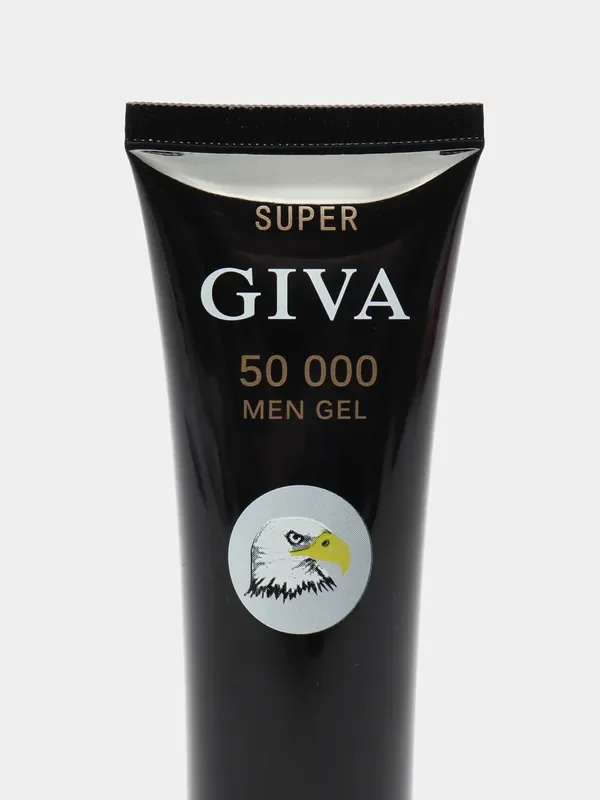 Премиум Интимный гель для увеличения члена "GIVA 50000", лубрикант, пролонгатор, 50 мл