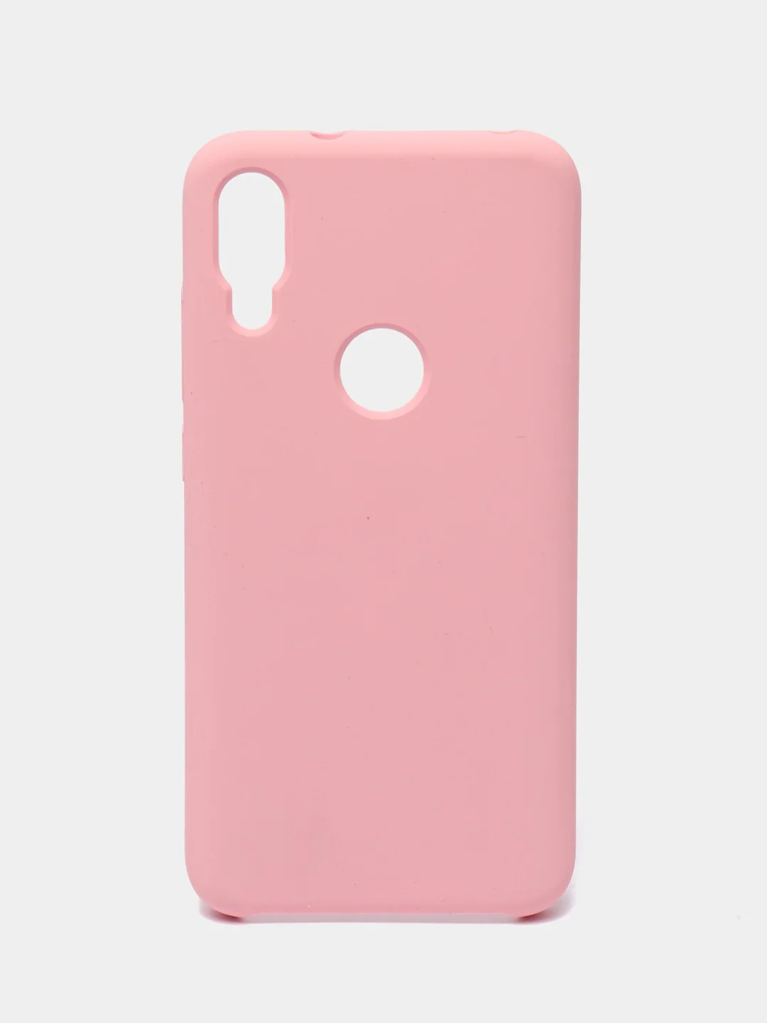 Розовый чехол Xiaomi Mi Play, Сяоми Ми Плей силиконовый Silicone case