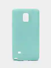 Бирюзовый силиконовый чехол для Samsung Galaxy Note 4 / SM-N910 бампер Hana Molan Cano для смартфона